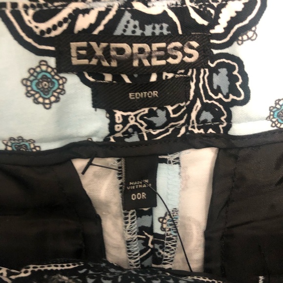 Express Editor Pants Size 00R - Picture 3 of 3